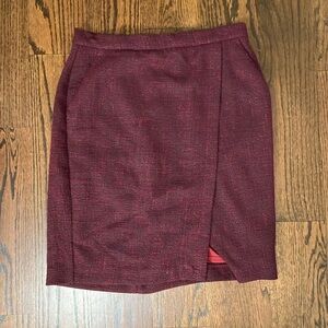 Banana Republic twill pencil skirt